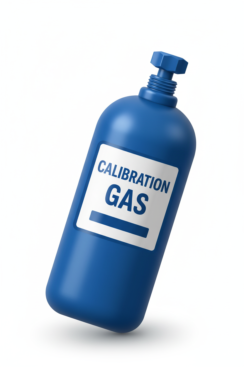 Calibração de detectores de gases industriais NR-33 e INMETRO